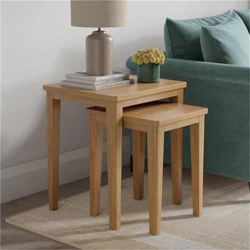 Oak nest coffee tables - nest, 2