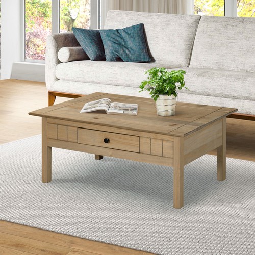 Panama coffee table drawer - table,