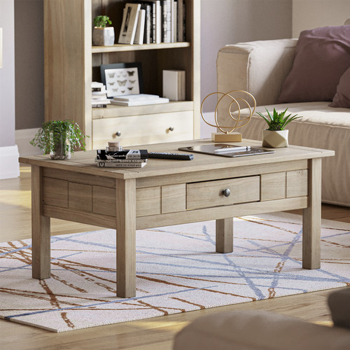 Panama coffee table - table, drawer