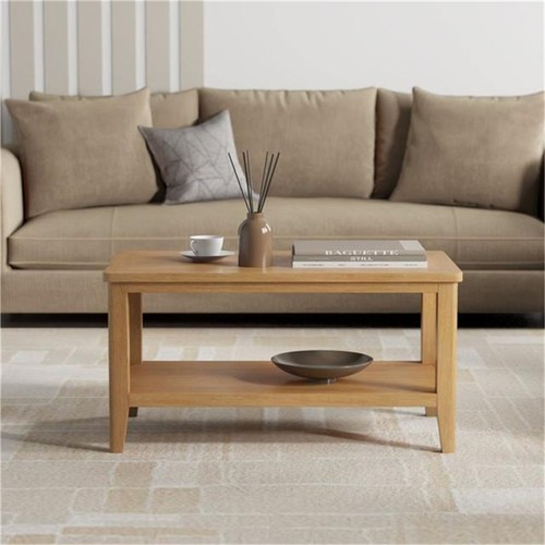 Oak coffee table - coffee, moreton
