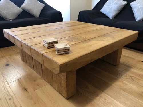 Chunky oak sleeper coffee - sleeper,