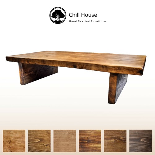 Waney live edge coffee - coffee, table