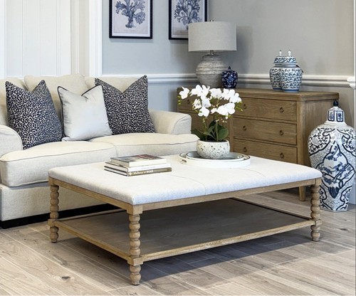 Large bobbin upholstered - large,